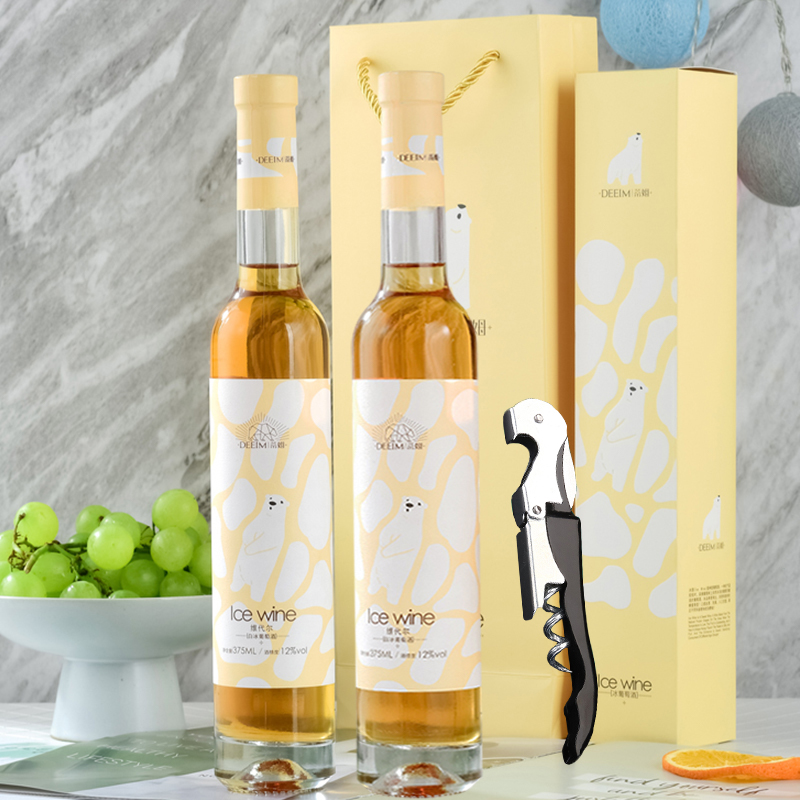 威代尔冰酒冰白葡萄酒礼盒装女士甜型晚安酒果酒375ml送礼聚会