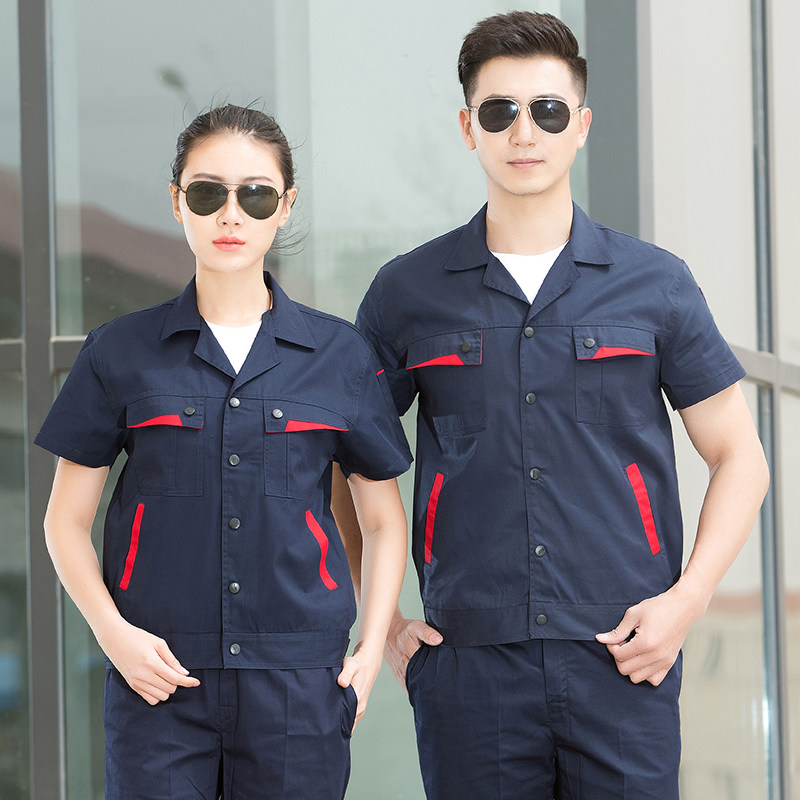 工程服夏季劳保服家电安装维修汽修工作服酒店工程部服装