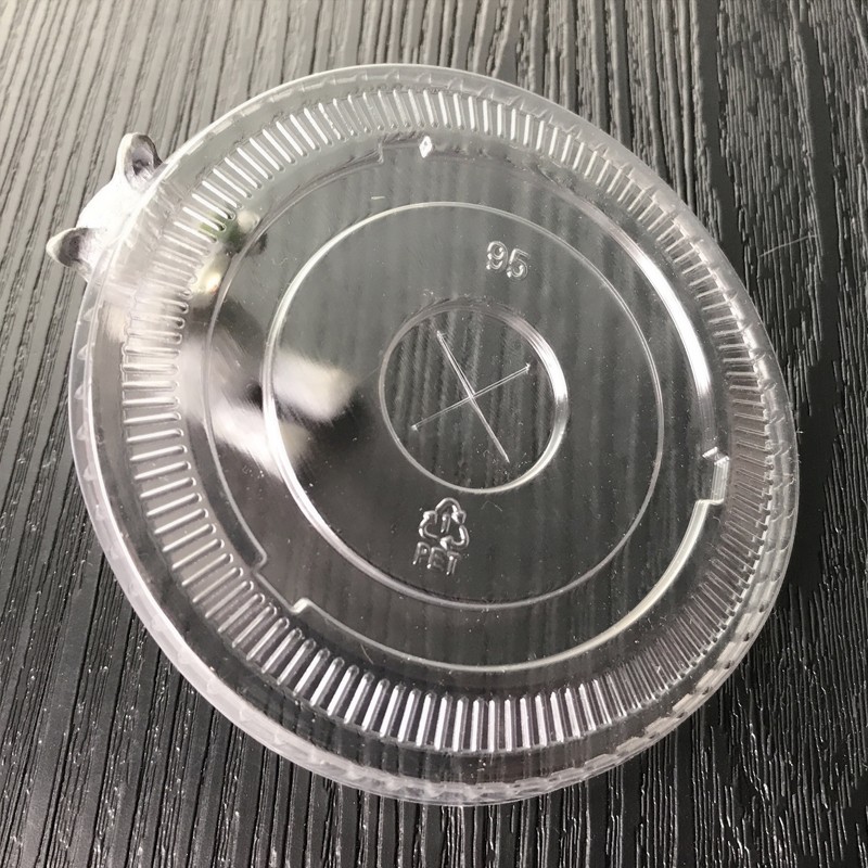 一次性透明平盖可配纸杯塑杯