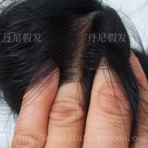 隐形假发无痕补发生物头皮仿生膜模拟毛囊真人发假发织发补发