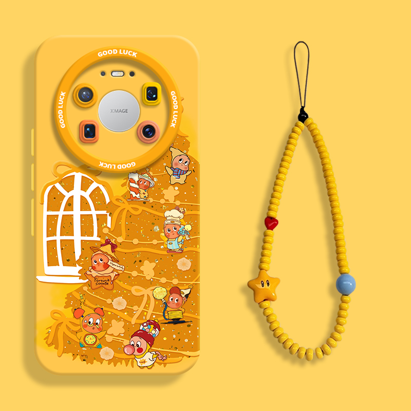 适用mate80圣诞树星星人手机壳