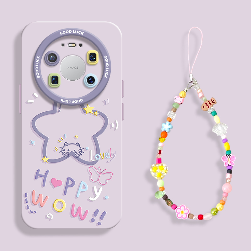 适用mate80星星猫手机壳