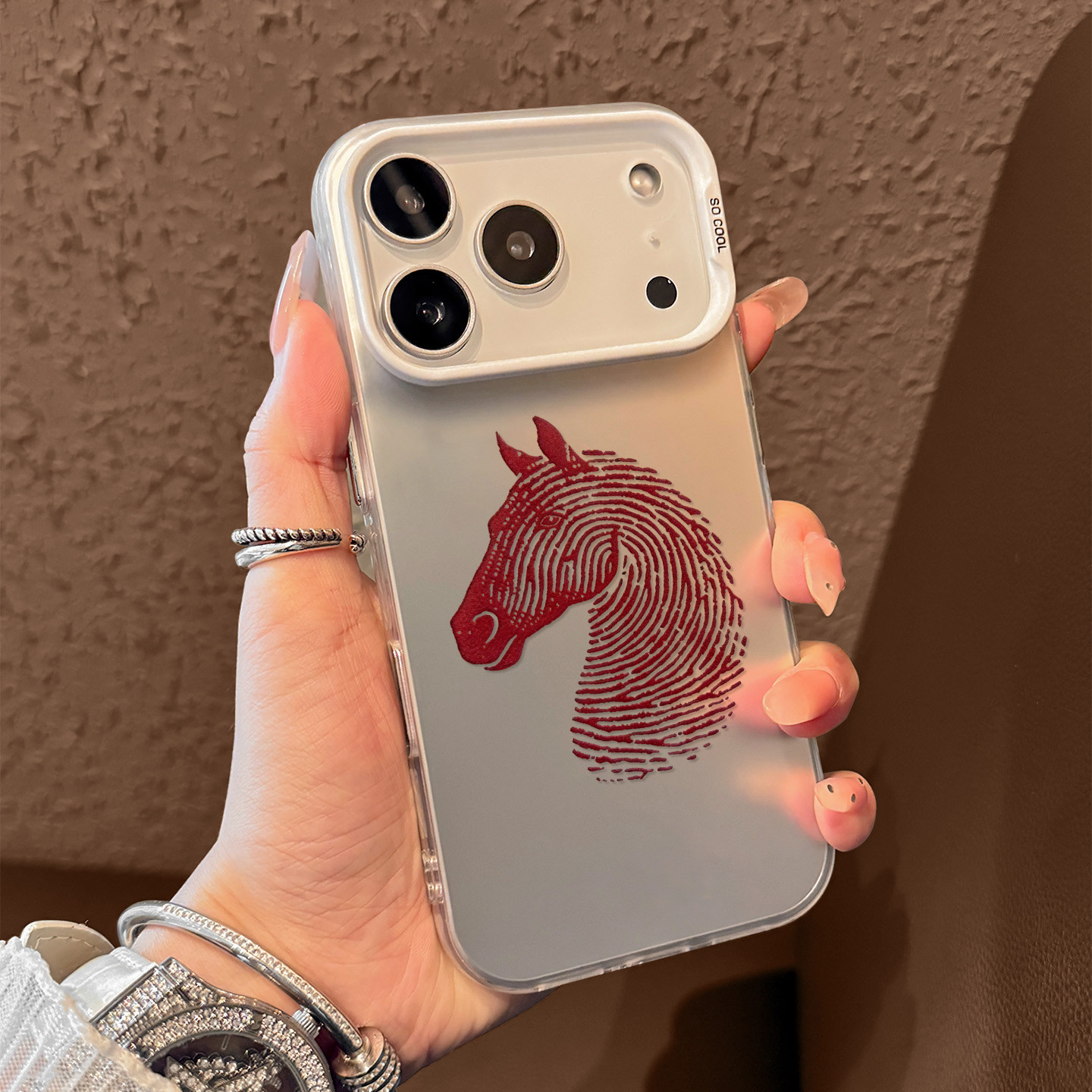 红马印适用iPhone17手机壳苹果17promax彩银磨砂壳17pro硬壳苹果air保护套ip16男女15pro卡通14网红13新款,3C数码配件,手机保护套/壳,淘宝优惠券,粉丝福利购,淘宝优惠卷