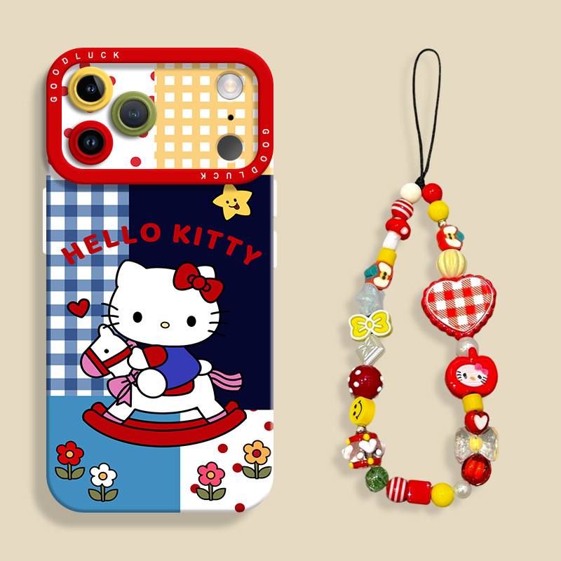 可爱木马拼接kt适适用iPhone17全包瞳眼手机壳苹果17promax液态苹果17air硅胶壳17pro保护套ip17带挂绳个性,3C数码配件,手机保护套/壳,淘宝优惠券,粉丝福利购,淘宝优惠卷