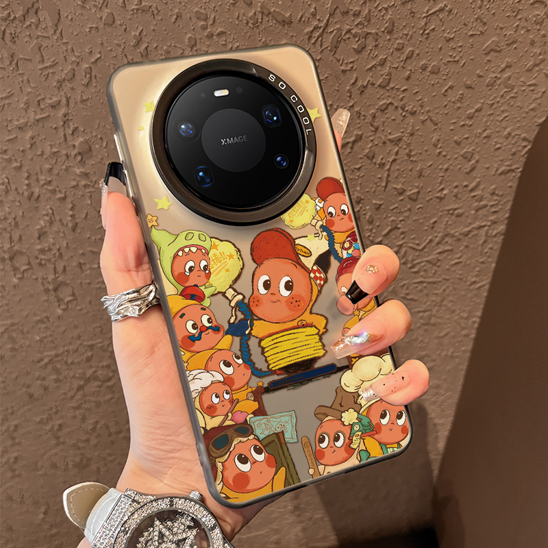 适用mate80你超棒星星人彩银壳