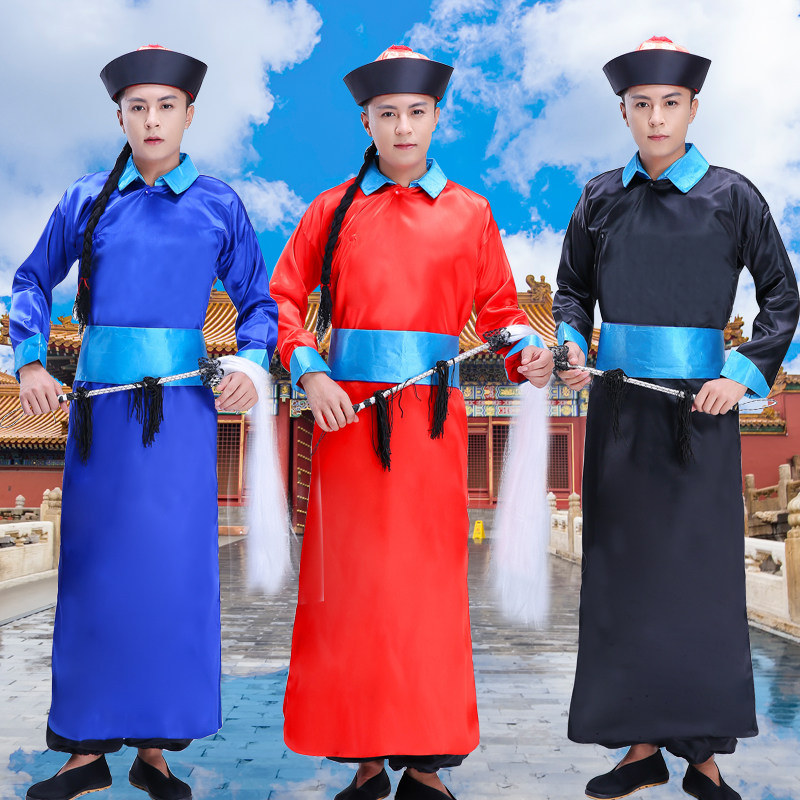 新款清朝太监服饰公公总管服装古装舞台演出服甄嬛传小品戏服男