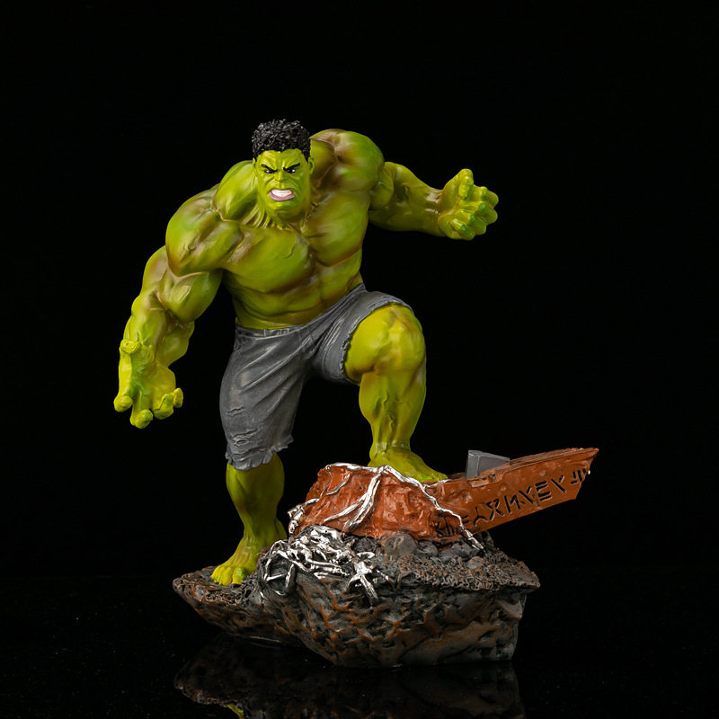 60cm浩克绿巨人摆件漫威复仇者联盟gk树脂雕像模型手办生日送礼