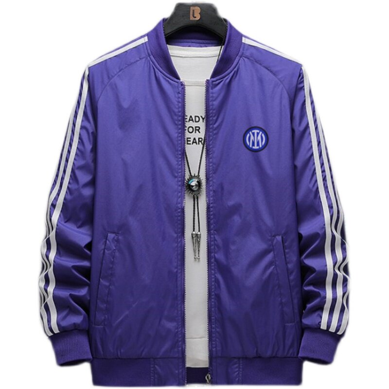 国际米兰队球迷服饰 国米春秋季休闲立领球迷夹克卫衣外套男女装