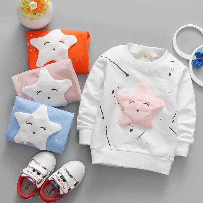 Children's clothing spring and autumn new pattern girl T-shirt Long sleeve baby pure cotton T-shirt jacket 0-1234 baby T-shirtin the Children/Baby/Family fitted , T-shirt  category - from Buy2taobao.com to provide professional Taobao agent buy service