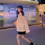 现货！爆！粗纺毛呢小香风羊羔毛外套棉衣8146-W18-P145控218，女装毛呢外套，象礼