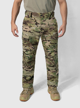 户外速干橘皮MCP迷彩战术长裤弹力透气耐磨作训长裤工装裤真人CS