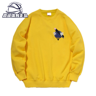 套头休闲运动上衣AWDQ339 周款 中国李宁秋冬款 卫衣男子巴黎时装