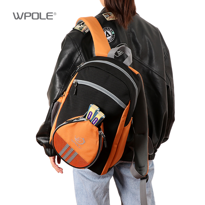 2025双肩 新原创乒乓球背包1-2装防泼水耐磨户外运动包可装鞋背包