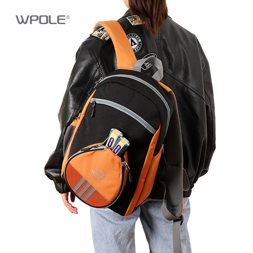 2025双肩 新原创乒乓球背包1-2装防泼水耐磨户外运动包可装鞋背包