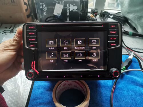 大众斯柯达进口MIB 200F/B/H/M/682C/D/E/F/G 软解车辆信息八宫格 - 封面
