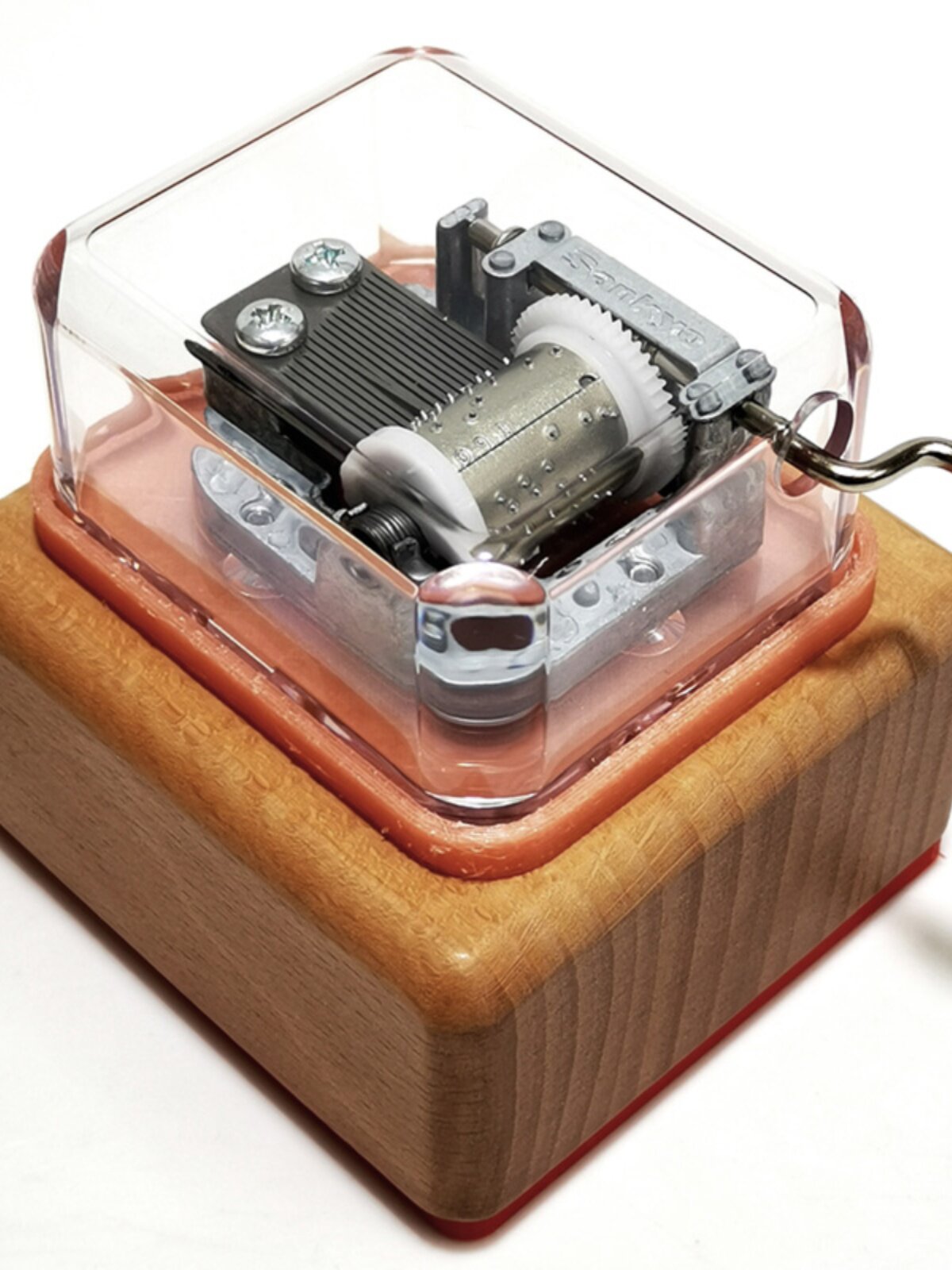 LUOWU 뮤직 박스 국제 노래 뮤직 박스 가장 친한 친구와 동급생 졸업을위한 간단한 손으로 크랭크 시계 태엽 생일 선물