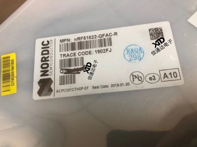 销售并回收NRF51822-QFAC-R QFN48 蓝牙智能收发器芯片  一站式