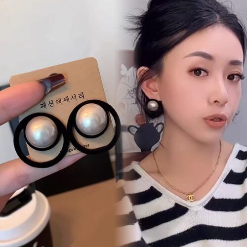 安可拉红耳环秋冬独特红色复古