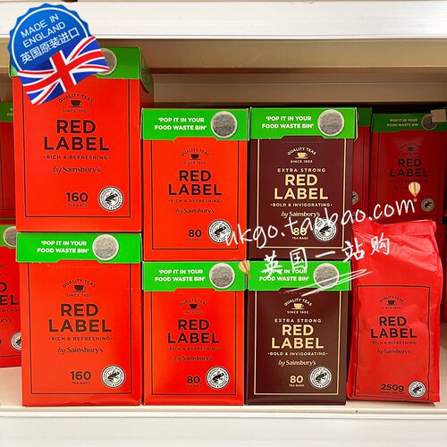 英国SainsburysRedExtra红标签茶