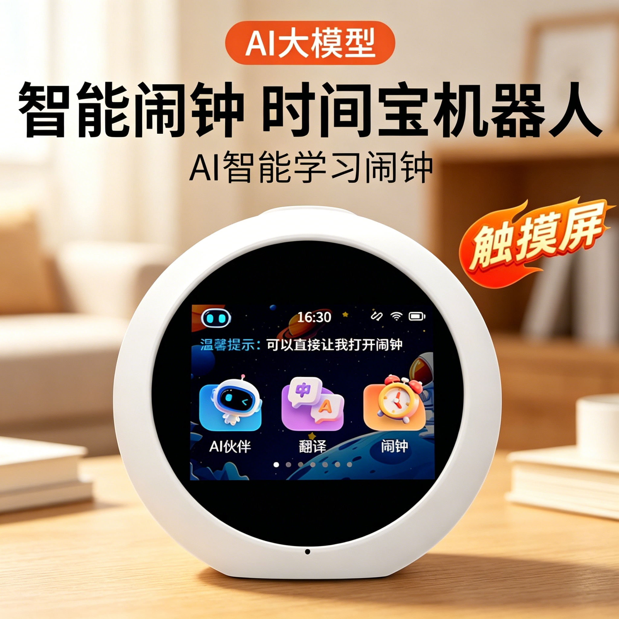 豆包AI对话早教机器人闹钟