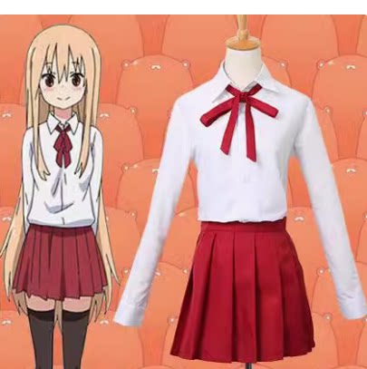 干物妹！小埋cosplay校服服装 土间埋小埋cosplay服装