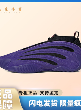 adidas Harden Vol.9 CNY 蛇年限定 紫黑色中帮篮球鞋JS0644