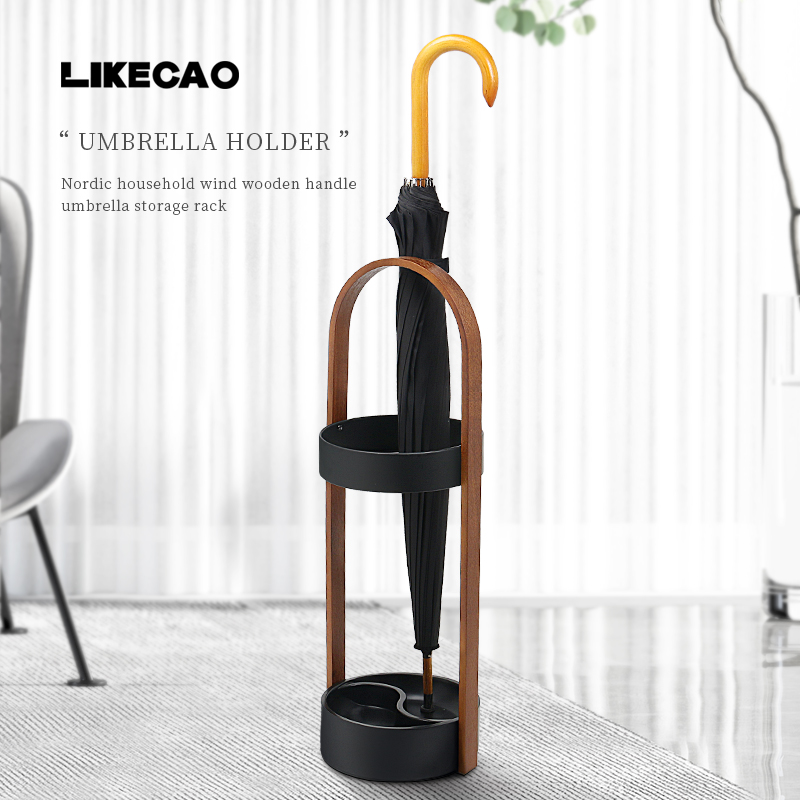 曹喜欢北欧风家用雨伞架简约大气