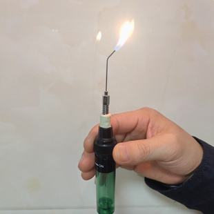 网红针形烟斗打火机烟斗专用打火机抽斗客原创定制针头斜火打火机