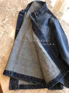 X复古三口袋宽松时髦短款 牛仔外套女2024 满分推荐 老渠道了