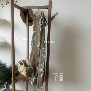 牛X货 巨炸裂！扎染花色清新气质文艺复古半身裙女百搭直筒中长裙