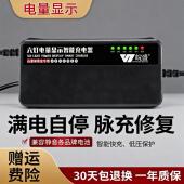 自动断电智能电动车电瓶充电器48V12AH60V20AH72爱玛雅迪三轮通用