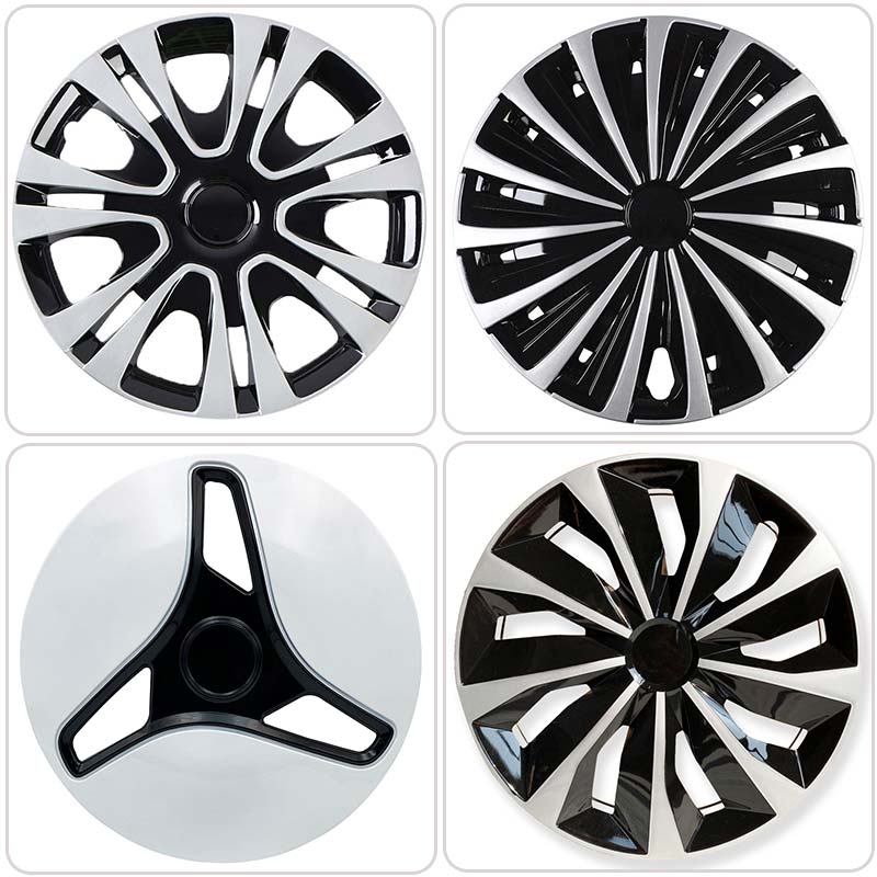 适用鸿日12/13寸轮毂盖鸿日U8/X9改装轮胎帽知豆彩虹轮胎保护罩