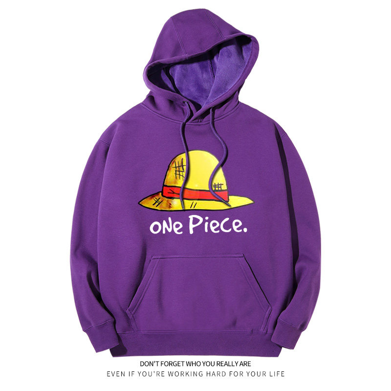 海贼王潮牌联名衣服男女OP罗路飞乔巴白胡子秋冬宽松连帽套头卫衣在类目 男装, 卫衣中 - 来自Buy2taobao.com提供专业的淘宝代购服务