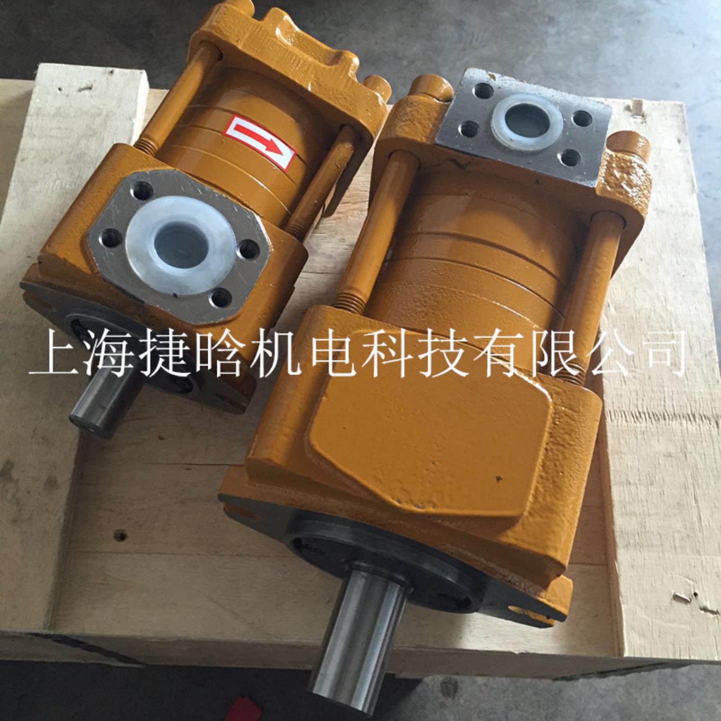 上海航发齿轮泵 SAEMP NBZ5-G80F JY精益 内啮合液压油泵