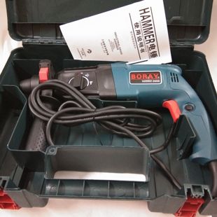 博瑞多功能电锤手电转家用电动工具螺丝刀小型手枪钻冲击电钻