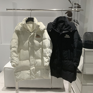 连帽羽绒服2025冬季新款白鸭绒加厚保暖宽松中长款男装上衣外套