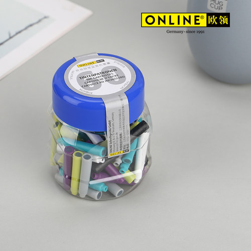 德国online欧领三色60支罐装墨囊