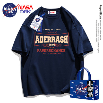 NASA联名重磅纯棉圆领T恤女