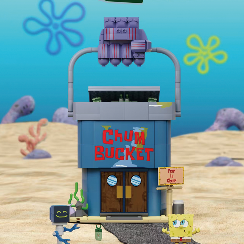 AREAX砖区痞老板海之霸餐厅积木