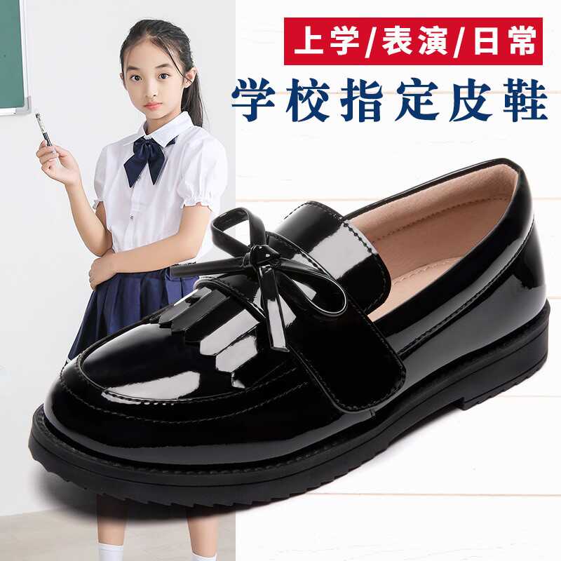 小皮鞋学生礼服软底JK春秋