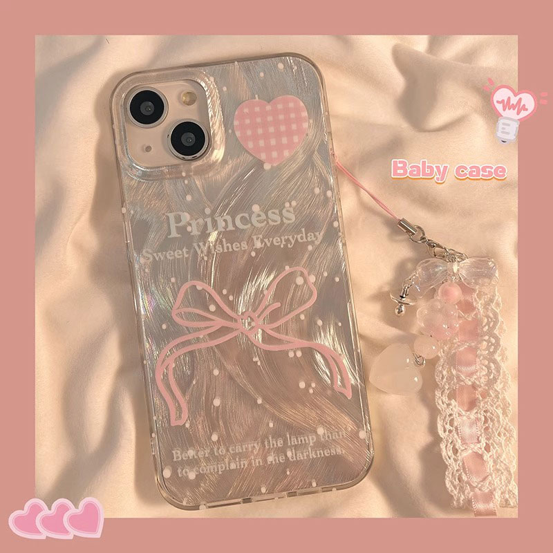 轻奢粉色蝴蝶结链条适用oppo Find x9/Find x8/findx7/findx6pro手机壳K12plus/k11x女羽纱个性k10新款高级感