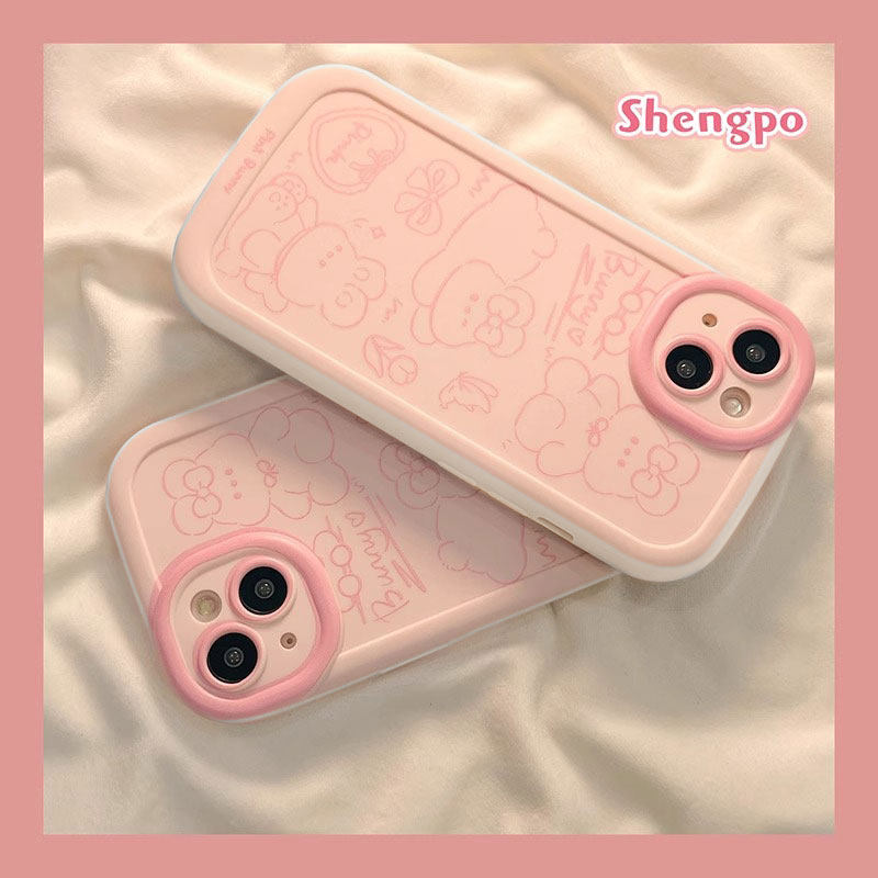 可爱全包边华为手机壳简约