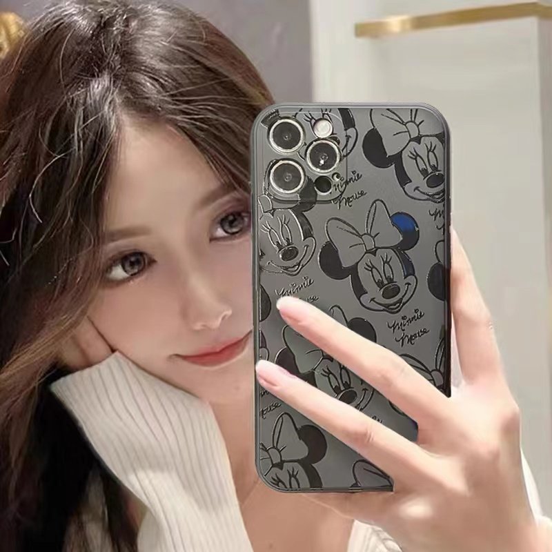 小红书米妮卡通手机壳硅胶