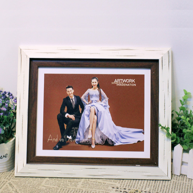 影楼欧式实木相框制作创意宝宝儿童婚纱照摆台挂墙7寸8 10寸12在类目 家居饰品, 相框/画框中 - 来自Buy2taobao.com提供专业的淘宝代购服务