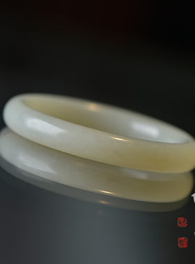 儒匪窝明代收藏级和田玉手镯