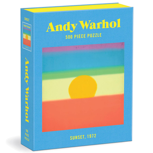 （现货）正版galison 安迪沃霍尔 日落 500片 美国进口拼图
