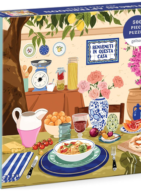 （现货）正版galison 托斯卡纳的午后 500片 美国进口拼图