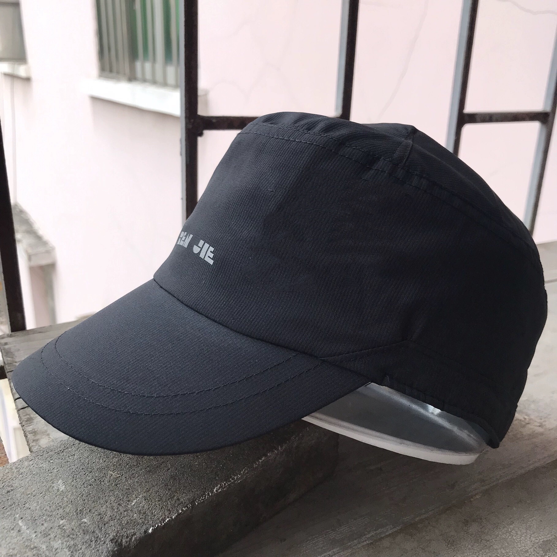 户外平顶RENJIE短舌帽男女速干