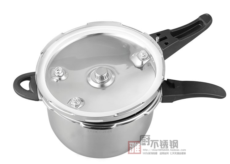包邮诚兴不锈钢加厚压力锅 高压不粘锅电磁炉明火通用家用煮饭锅
