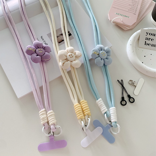 六筒猫手机挂件好看时尚斜挎挂绳